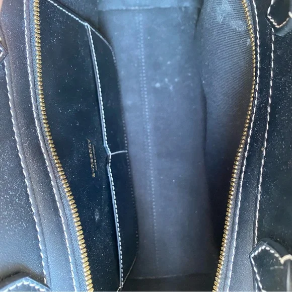 SOLD Burberry Catherine Smoked Check Tote Bag - Picture 13 of 16